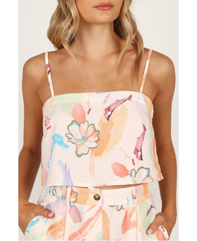 Shop Petal And Pup Women's Carey Cropped Top In Multi