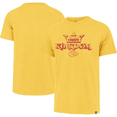 Shop 47 ' Gold Kansas City Chiefs Chiefs Kingdom Regional Franklin T-shirt