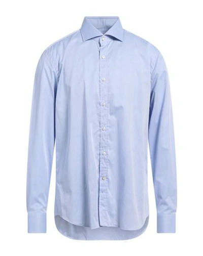 Shop Xc Man Shirt Light Blue Size Xxl Cotton