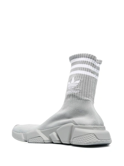Shop Balenciaga Sneakers In Grey