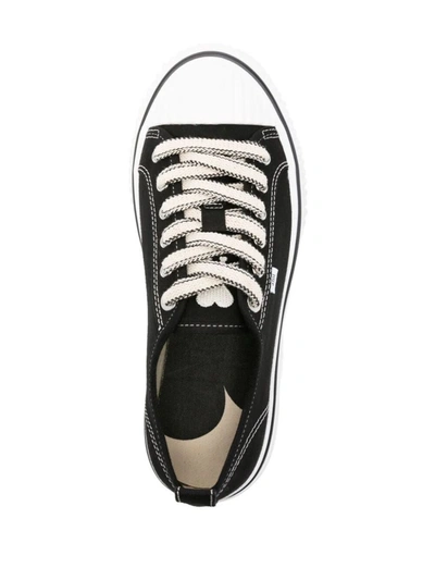 Shop Ami Alexandre Mattiussi Ami Paris Sn1980 Canvas Sneakers In Black