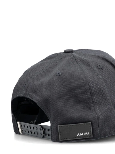 Shop Amiri Hats In Black