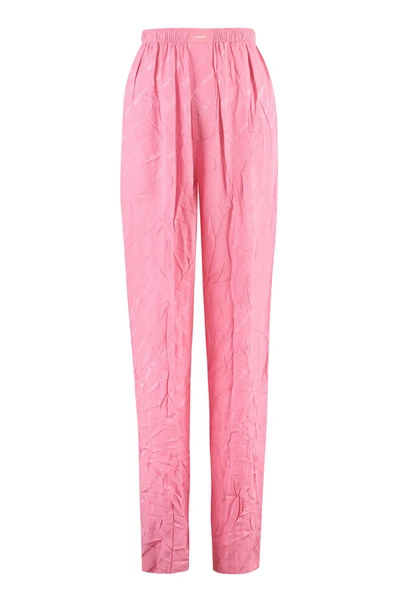 Shop Balenciaga Pants In Pink