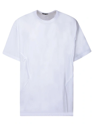 Shop Comme Des Garçons Homme Deux Comme Des Garçons Homme Plus White Cotton T-shirt