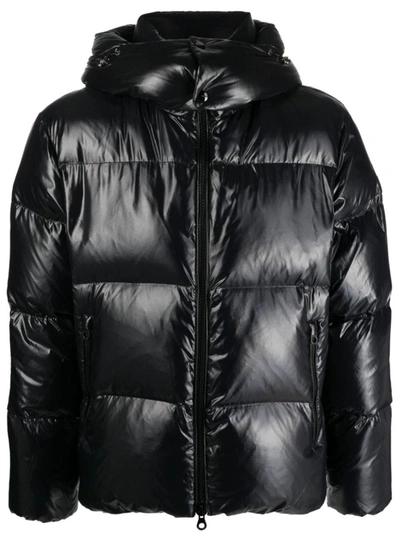 Duvetica Men's Premium Puffer Down Jacket In Black