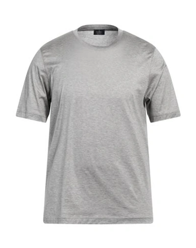 Shop Barba Napoli Man T-shirt Light Grey Size 44 Cotton