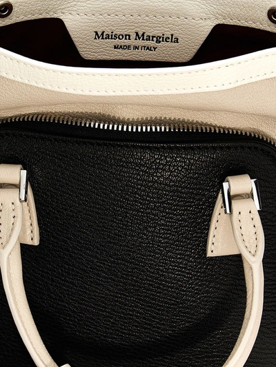 Shop Maison Margiela '5ac Classica Micro' Bag In Nero E Bianco