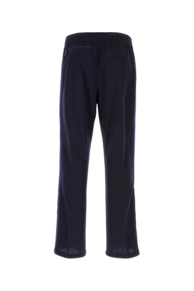 Shop Needles Track Trousers In Blu
