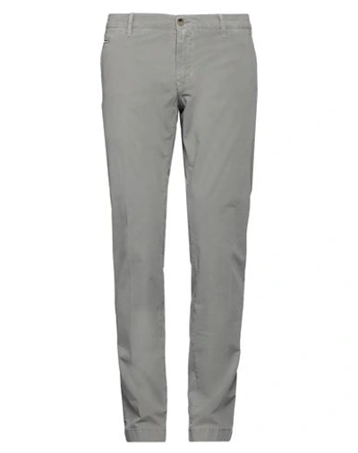 Shop Jacob Cohёn Man Pants Grey Size 35 Cotton, Elastane