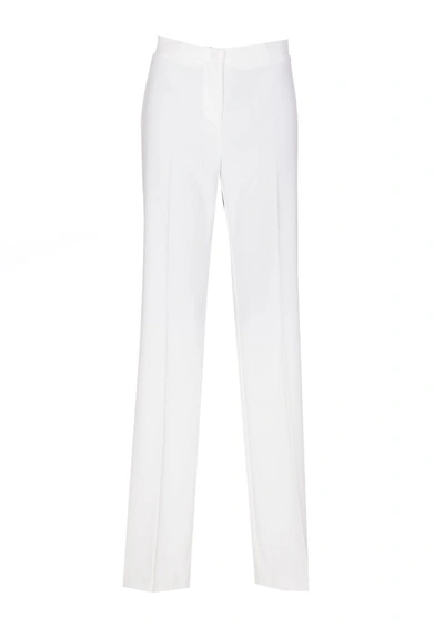 Shop Pinko Trousers In White