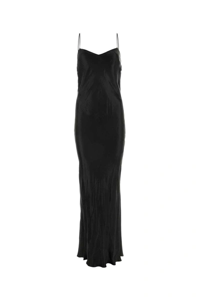 Shop Saint Laurent Long Dresses. In Noir