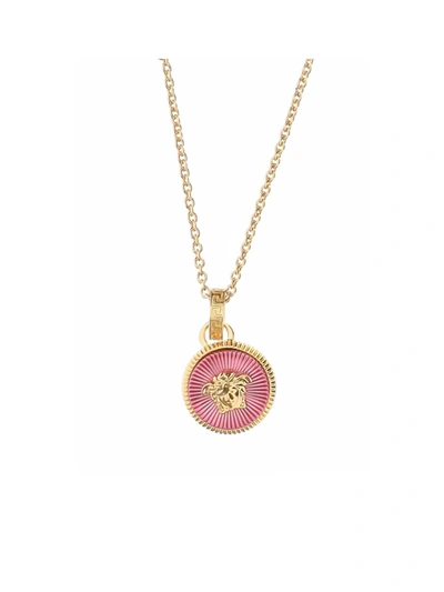 Shop Versace Bijoux In  Flamingo-gold