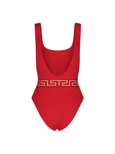 Shop Versace Sea Clothing In Red