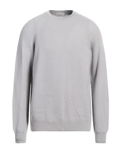 Shop Agnona Man Sweater Grey Size Xl Cashmere