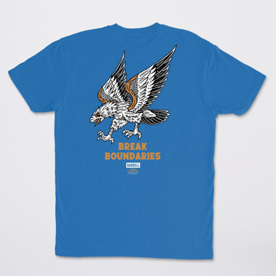 Shop Barbell Apparel Eagle Tee In Blue