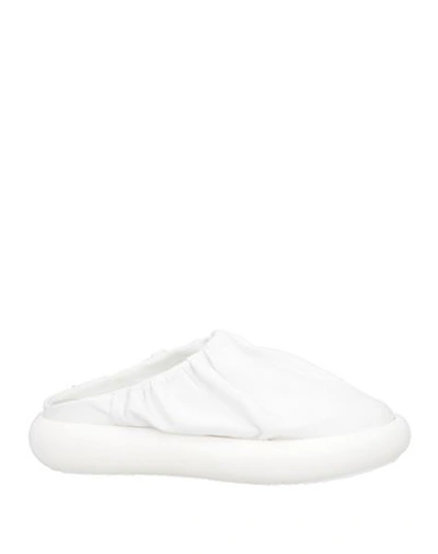 Vic Matie Vic Matiē Woman Mules & Clogs White Size 10 Leather In White