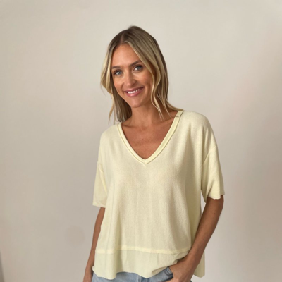 Shop Six Fifty Dolan Top In Yellow
