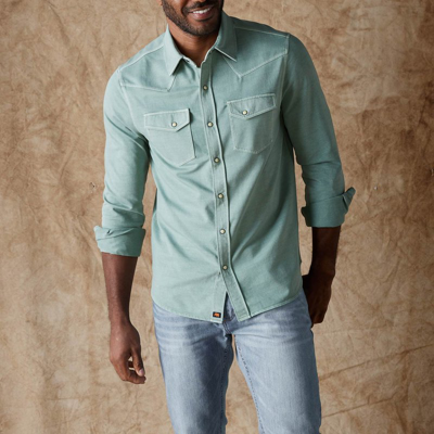 Shop The Normal Brand Tentoma Western Shirt In Blue