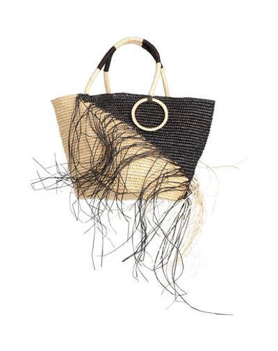 Shop Sensi Studio Woman Handbag Black Size - Textile Fibers