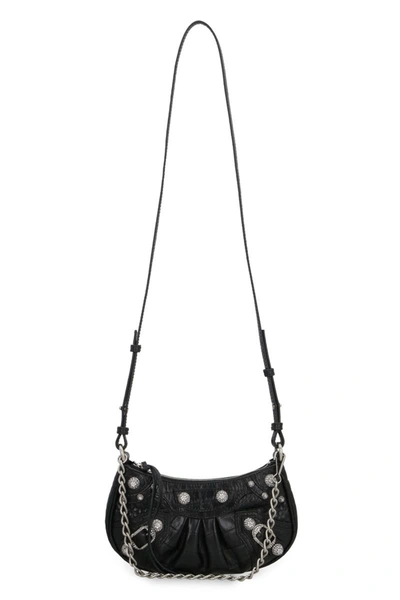Balenciaga Borsa Le Cagole Mini Con Catena Da Donna In Nero In Black