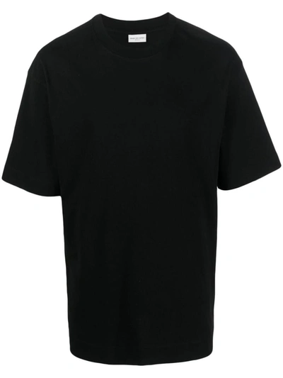 Shop Dries Van Noten 02560-heli 7602 M.k.t-shirt Clothing In Black