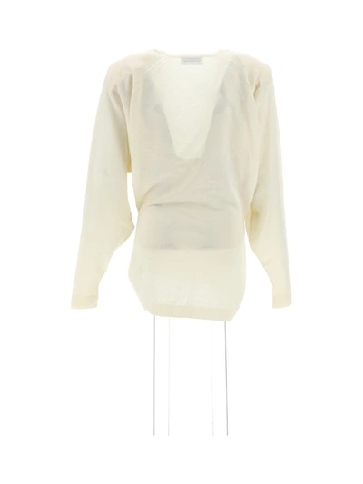 Shop Attico The  Sweaters In Ivory