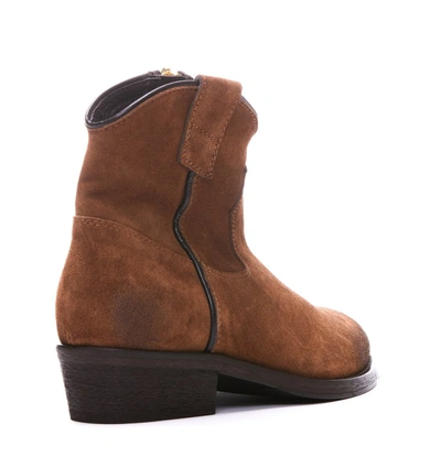 Shop Via Roma 15 Boots In Beige