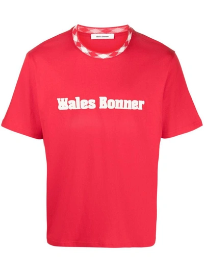 Shop Wales Bonner Original T-shirt Clothing In Red