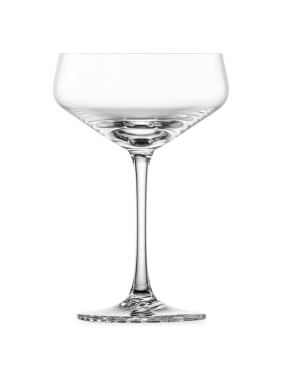 Shop Fortessa Echo 4-piece Coupe Cocktail Glasses Set In Clear
