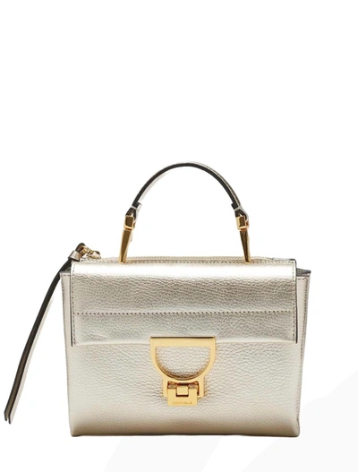 Shop Coccinelle Bags In Pale Gold