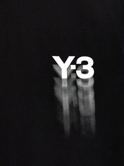 Shop Y-3 Adidas 'gfx' T-shirt In Black