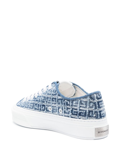 Shop Givenchy Sneakers City In Blue