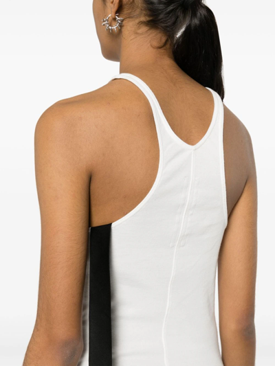 Shop Rick Owens Drkshdw Abito Lido In White