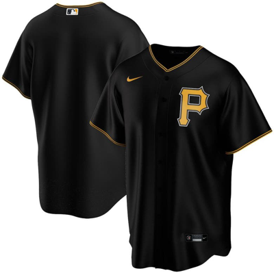 NIKE NIKE BLACK PITTSBURGH PIRATES ALTERNATE REPLICA TEAM JERSEY 