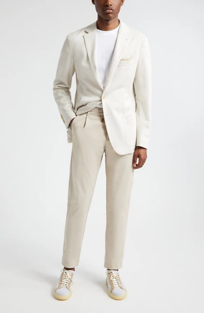 Eleventy Linen & Cotton Sport Coat In Sand