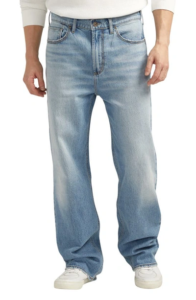 Shop Silver Jeans Co. Baggy Jeans In Indigo