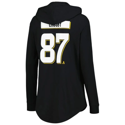 Shop Levelwear Sidney Crosby Black Pittsburgh Penguins Vivid Player Name & Number Pullover Hoodie