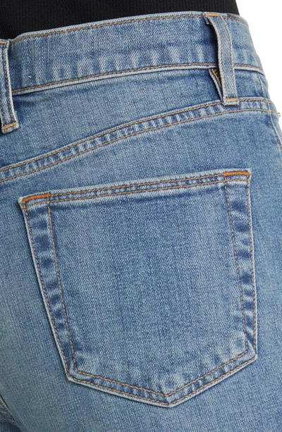 Slvrlake Grace Frayed High-rise Wide-leg Jeans In Laurel Canyon