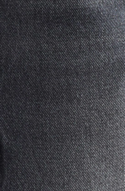 Shop Givenchy Distressed Denim Bermuda Shorts In Black