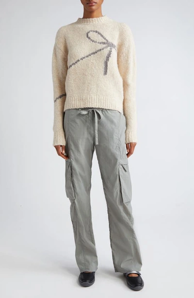 Paloma Wool Tana Intarsia-knit Jumper In Ecru