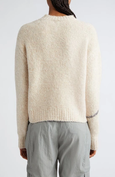 Paloma Wool Tana Intarsia-knit Jumper In Ecru