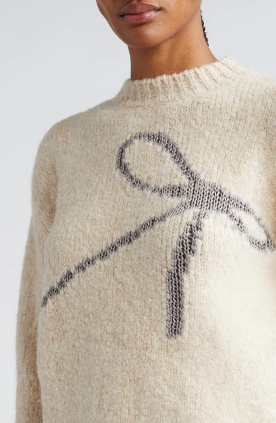 Paloma Wool Tana Intarsia-knit Jumper In Ecru