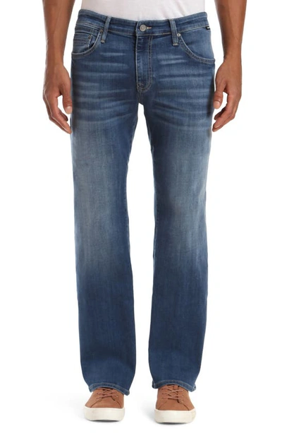 Shop Mavi Jeans Josh Bootcut Jeans In Josh Mid Foggy Williamsburg