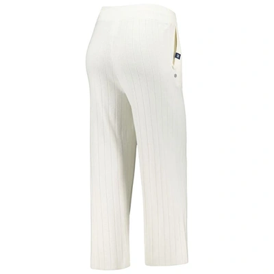 Shop Levelwear White New York Yankees Dream Icon Knit Pants