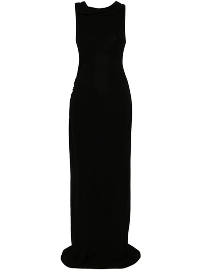 Shop Alberta Ferretti Dresses In Black