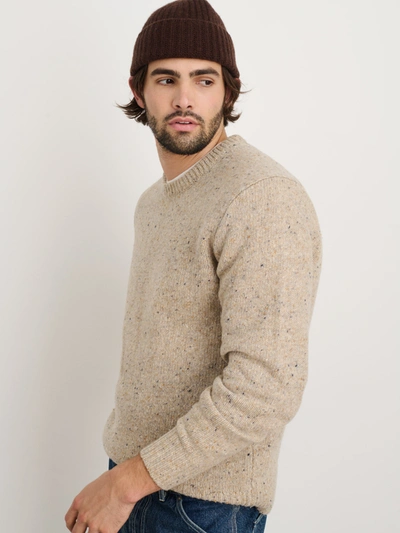 Alex Mill Donegal Crewneck Sweater In Oatmeal