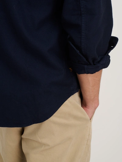 Alex Mill Frontier Shirt In Chamois In Navy