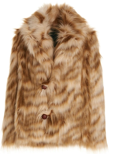 Shop Alabama Muse 'reed' Faux Fur Coat
