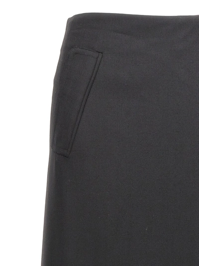Shop Victoria Beckham Infinity Skirts Black