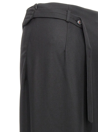 Shop Victoria Beckham Infinity Skirts Black